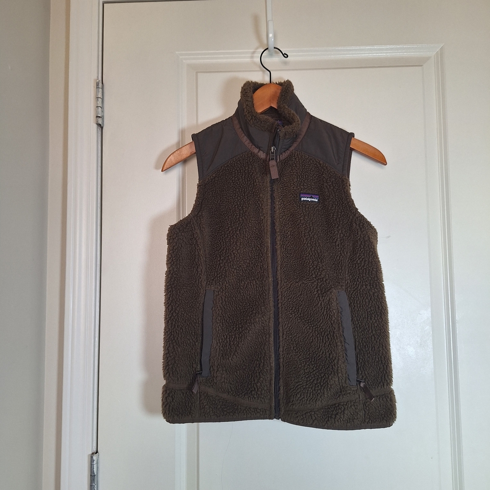 Patagonia Women's Retro X Fleece Sherpa Vest Size Small